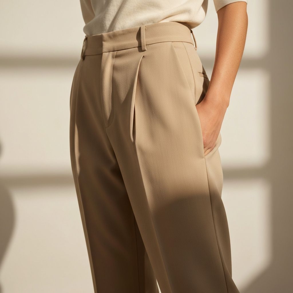 Tailored Wool Trousers